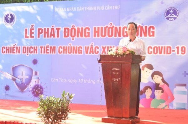 Cần Thơ phát động hưởng ứng Chiến dịch tiêm chủng vắc xin phòng COVID-19