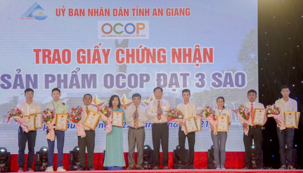 An Giang: khai mạc Ngày hội sản phẩm OCOP và hàng hóa đặc trưng các tỉnh, thành năm 2021