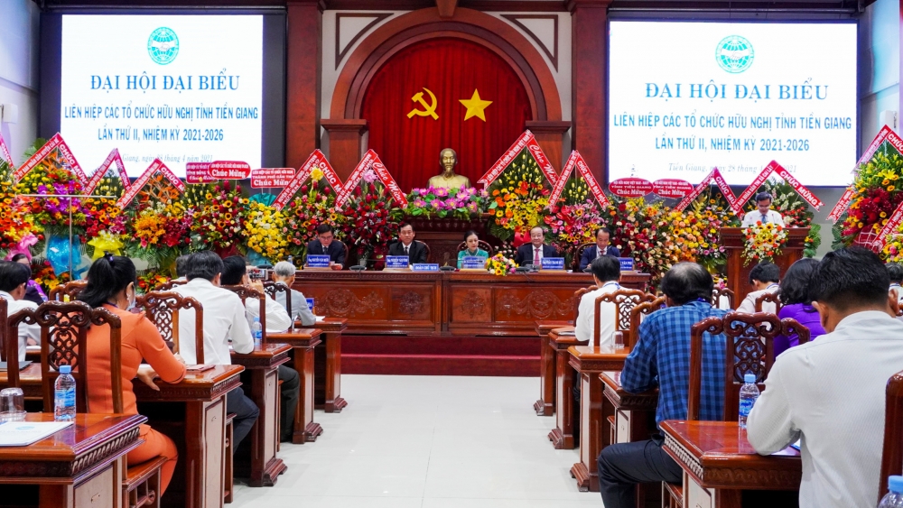 Ông Nguyễn Văn Mười - Phó Chủ tịch UBND tỉnh được bầu kiêm nhiệm giữ chức Chủ tịch Liên hiệp Tiền Giang