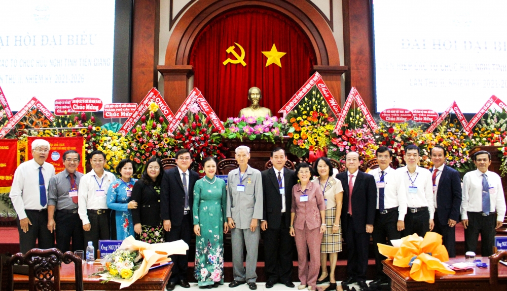 Ông Nguyễn Văn Mười - Phó Chủ tịch UBND tỉnh được bầu kiêm nhiệm giữ chức Chủ tịch Liên hiệp Tiền Giang