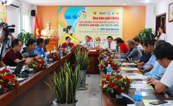 kien giang dang cai to chuc giai bong chuyen nu quoc te lan thu 13 tranh cup vtv9 binh dien