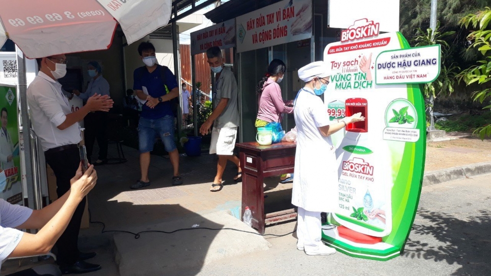 Dược Hậu Giang hỗ trợ lượng lớn vật tư phòng, chống dịch Covid-19
