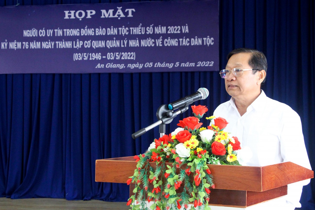 An Giang: Người có uy tín trong đồng bào dân tộc thiểu số luôn gương mẫu đi đầu