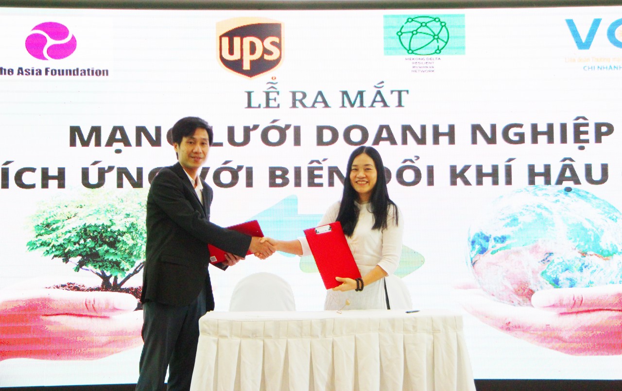Ra mắt mạng lưới doanh nghiệp thích ứng biến đổi khí hậu vùng Đồng bằng sông Cửu Long