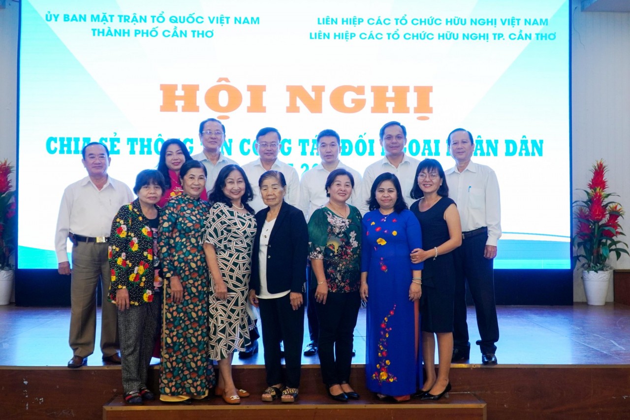 Cần Thơ: Trên 300 đại biểu tham dự Hội nghị chia sẻ thông tin công tác đối ngoại nhân dân 2022