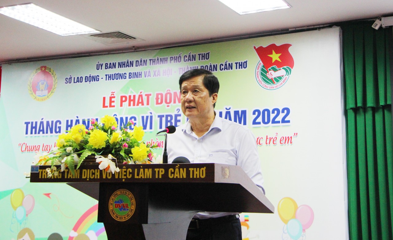 Cần Thơ: Phát động Tháng hành động vì trẻ em 2022