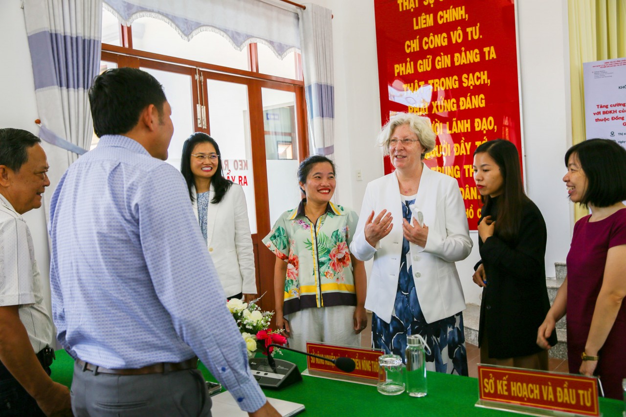 Tăng cường khả năng thích ứng với biến đổi khí hậu của cộng đồng ven biển tại Sóc Trăng