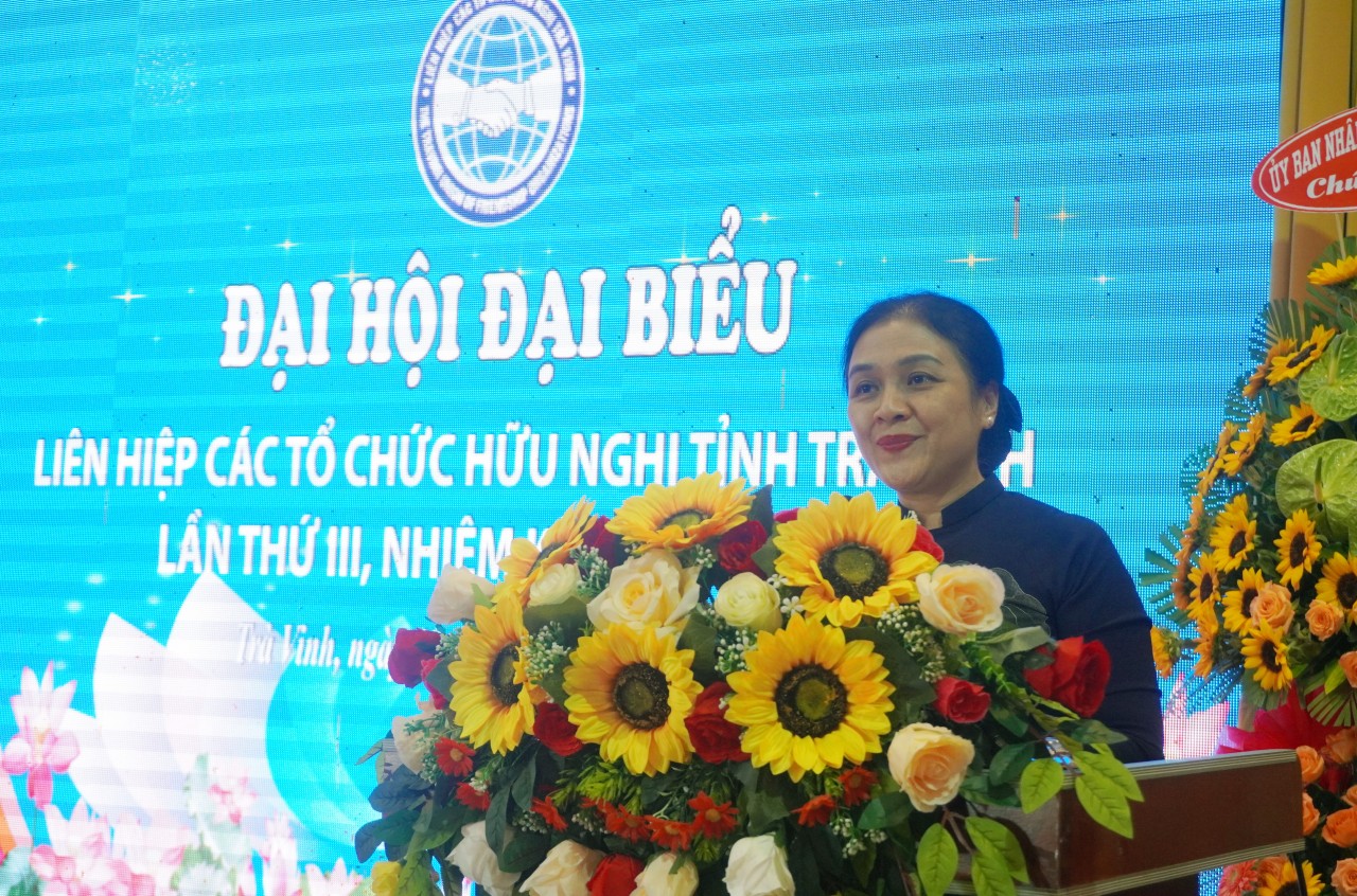 Ông Phạm Văn Rê tái đắc cử Chủ tịch Liên hiệp các tổ chức hữu nghị tỉnh Trà Vinh