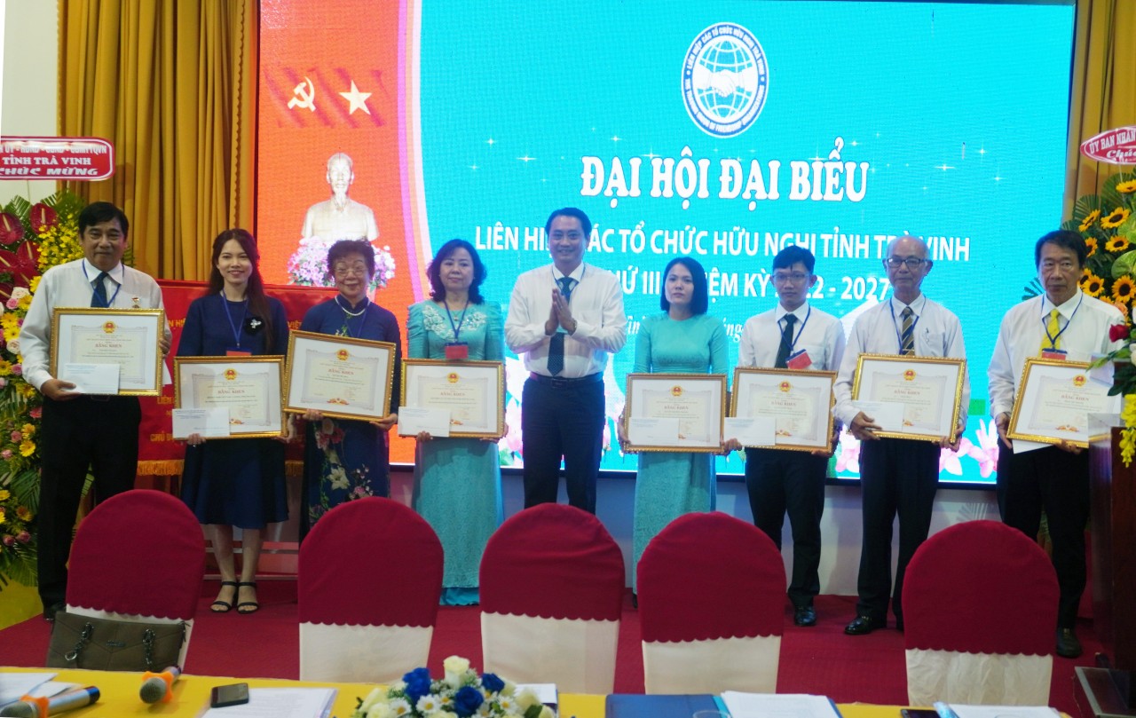 Ông Phạm Văn Rê tái đắc cử Chủ tịch Liên hiệp các tổ chức hữu nghị tỉnh Trà Vinh
