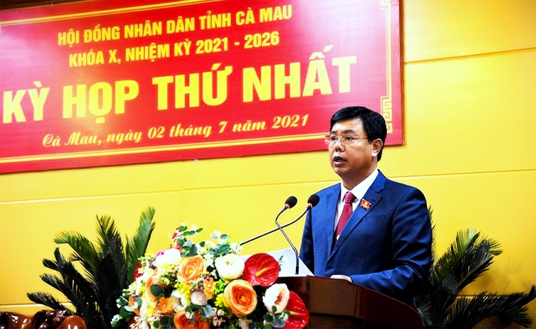 Ông Huỳnh Quốc Việt đắc cử Chủ tịch UBND tỉnh Cà Mau