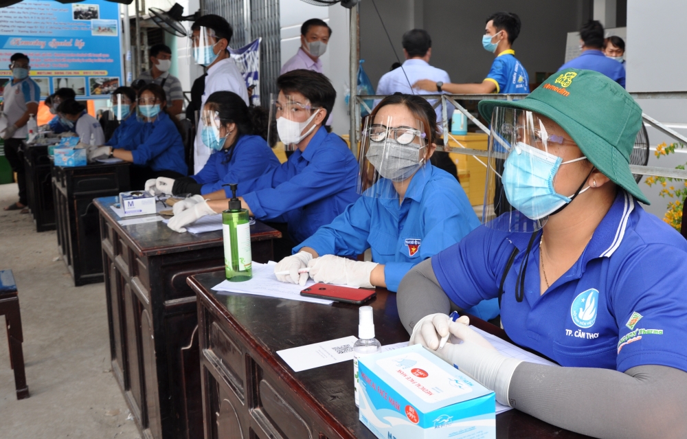 Cần Thơ: Huy động thêm tình nguyện viên bổ sung cho lực lượng phòng, chống dịch COVID-19
