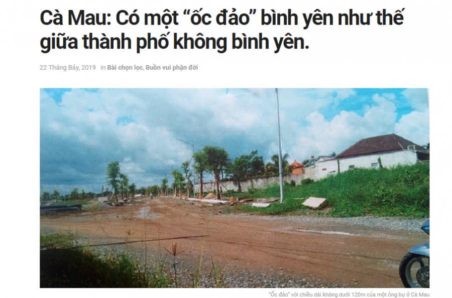 ca mau bac thong tin sai su that ve oc dao binh yen cua chu tich ubnd tinh