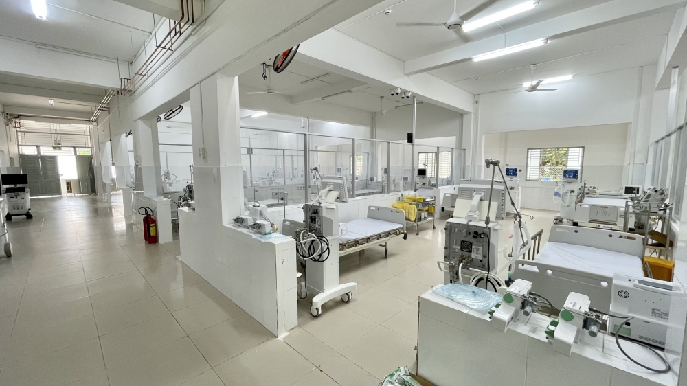 Trung tâm hồi sức quốc gia tại Cần Thơ tiếp nhận bệnh nhân Covid-19