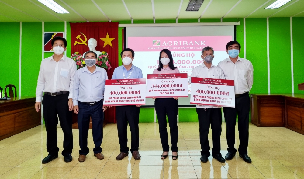 Agribank tiếp tục ủng hộ 1 tỷ đồng vào Quỹ phòng, chống dịch Covid-19