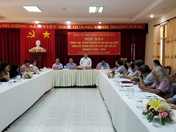 Trên 400 đại biểu dự Đại hội Đảng bộ TP Cần Thơ lần thứ XIV