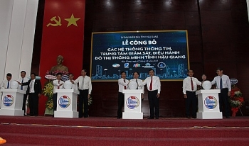 Hậu Giang: Công bố Hệ thống thông tin, Trung tâm giám sát, điều hành đô thị thông minh