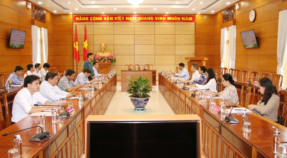 Chủ tịch VUFO làm việc với tỉnh Đồng Tháp về công tác đối ngoại nhân dân