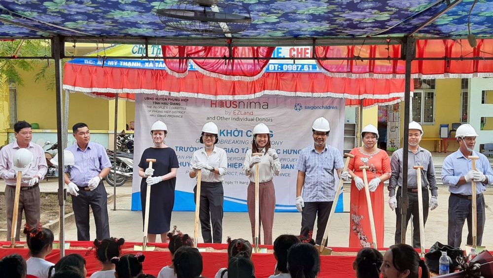 Hậu Giang khánh thành Trường Mầm non hơn 1,6 tỷ đồng do Quỹ Dariu tài trợ
