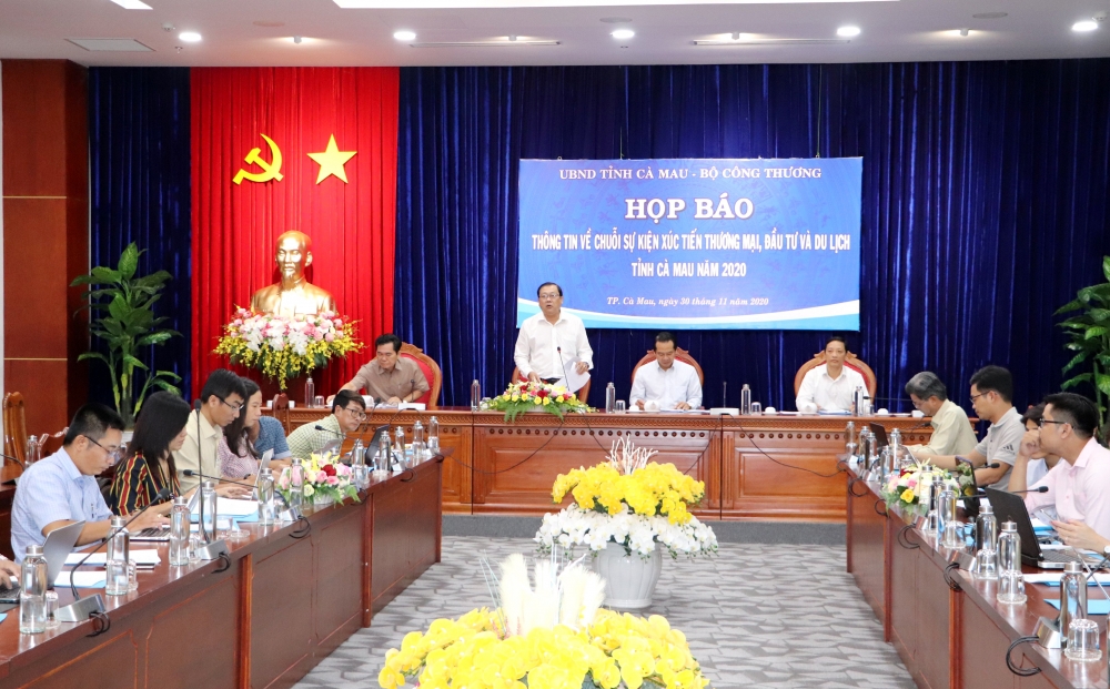Chuỗi sự kiện Xúc tiến thương mại, đầu tư và du lịch tỉnh Cà Mau năm 2020