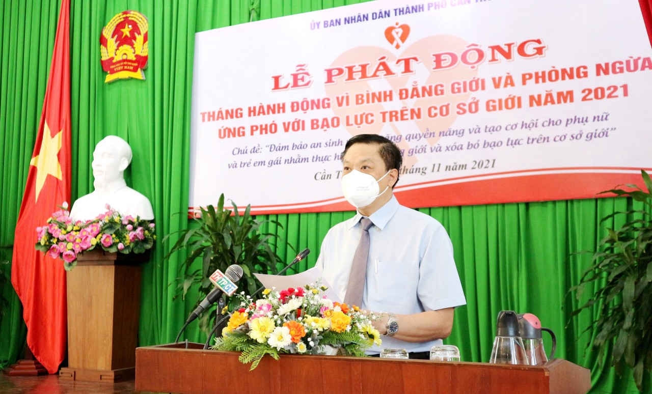 Cần Thơ: Phát động Tháng hành động vì bình đẳng giới và phòng ngừa, ứng phó với bạo lực trên cơ sở giới năm 2021