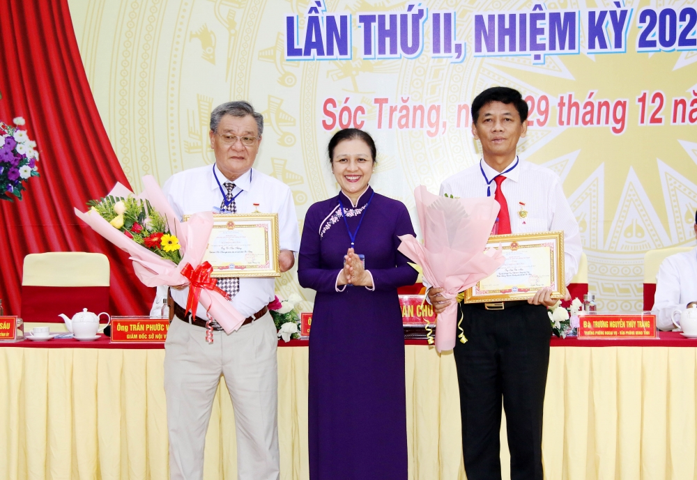 Ông Trần Phước Vĩnh được bầu giữ chức Chủ tịch Liên hiệp các tổ chức hữu nghị tỉnh Sóc Trăng