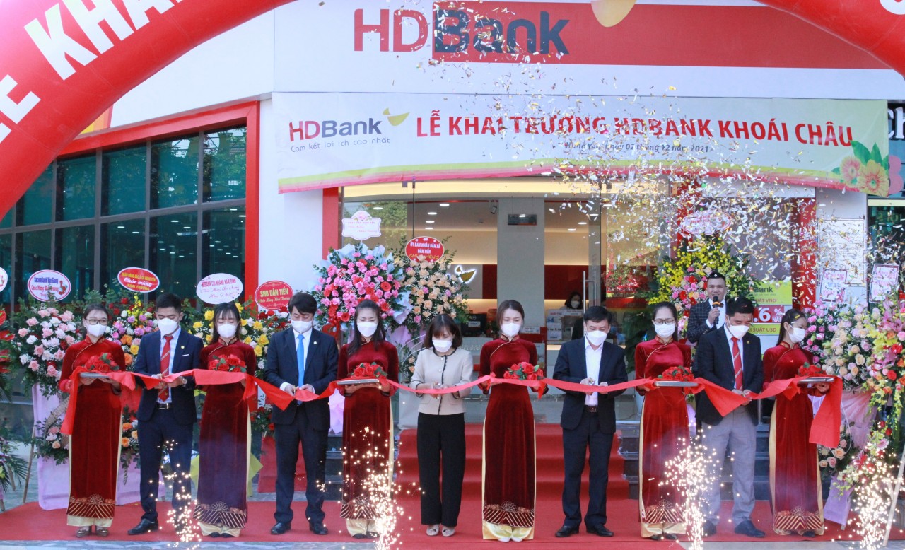 HDBank mở rộng thêm 3 điểm giao dịch mới tại Hưng Yên và Quảng Nam