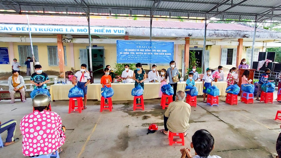 Khánh thành cầu giao thông nông thôn do Liên hiệp Kiên Giang vận động tài trợ