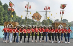 Dàn mỹ nhân khoe sắc tại Bán kết cuộc thi "Người đẹp các vùng Kinh đô 2019"