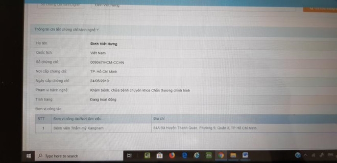 bs dinh viet hung lam gia quyet dinh cua so y te dong nai de pttm o benh vien emcas