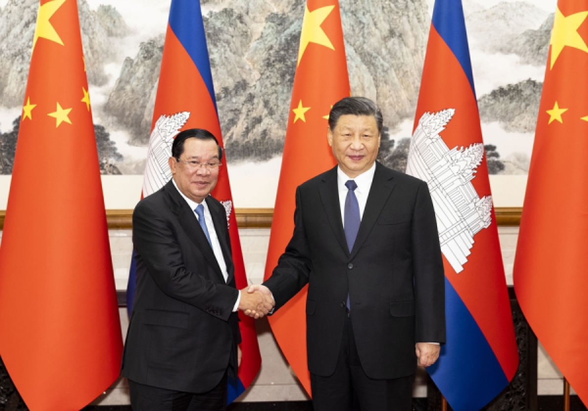 trung quoc va campuchia ra tuyen bo ve xay dung cong dong chung van menh hinh anh 1