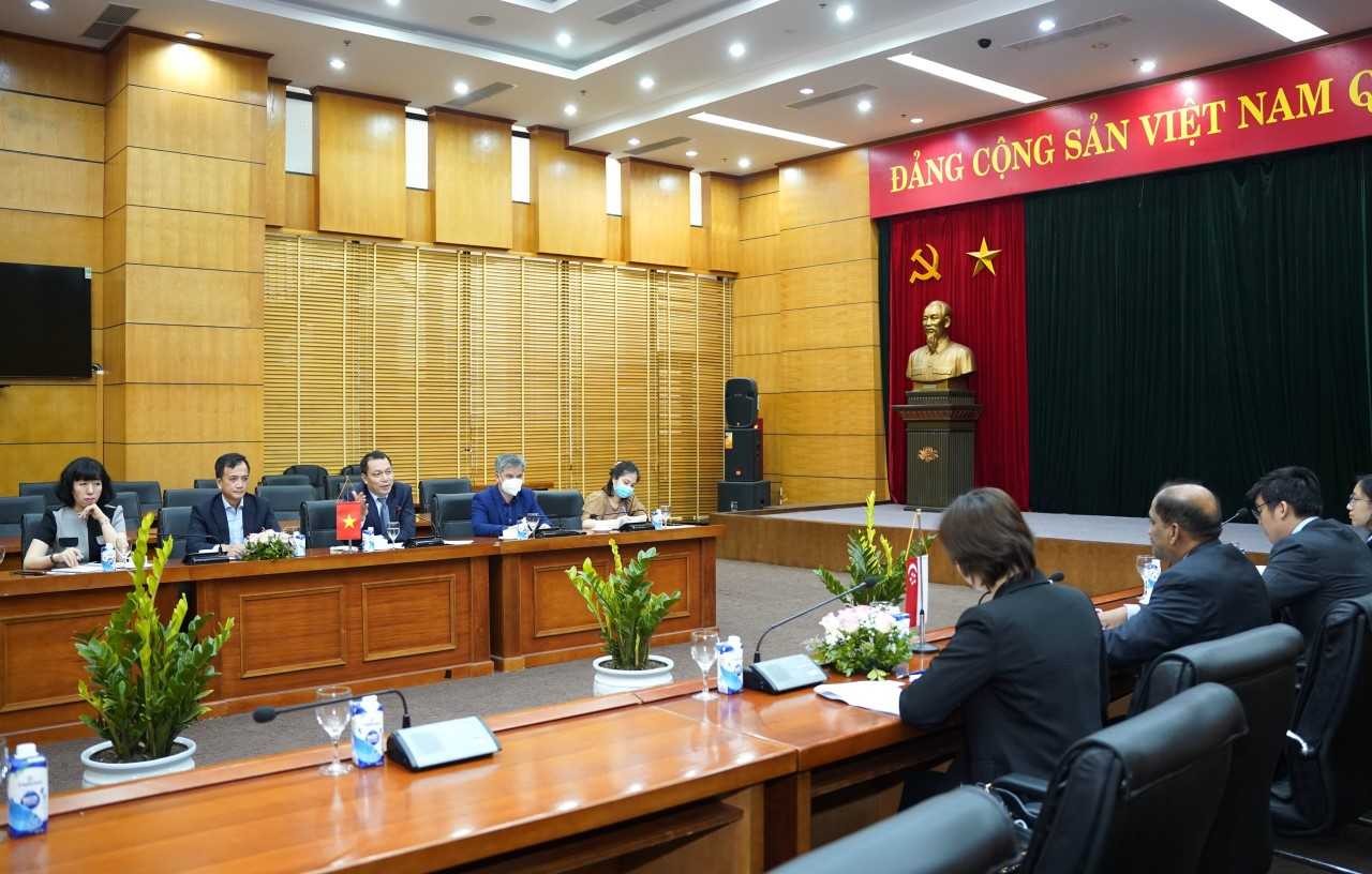Quang cảnh buổi làm việc. Ảnh: Bộ Công thương