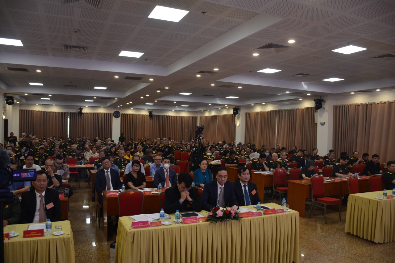 Các đại biểu tham dự Đại hội Đại biểu toàn quốc Hội Trường Sơn Việt Nam nhiệm kỳ III (2022-2027). Ảnh: Thành Luân Các đại biểu tham dự Đại hội Đại biểu toàn quốc Hội Trường Sơn Việt Nam nhiệm kỳ III (2022-2027). Ảnh: Thành Luân