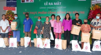 Kho lưu trữ thực phẩm đầu tiên hỗ trợ người yếu thế ở ĐBSCL