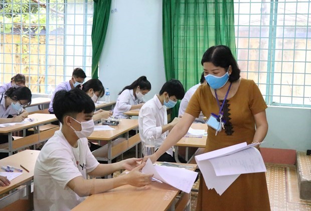 Thủ tướng yêu cầu các địa phương phải tổ chức kỳ thi tốt nghiệp THPT an toàn, nghiêm túc. Ảnh: TTXVN.