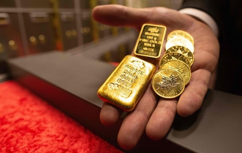 Giá vàng luôn nhạy cảm với các động thái điều chỉnh lãi suất của Mỹ. Ảnh: AFP