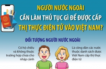 Người nước ngoài cần làm thủ tục gì để được cấp thị thực điện tử vào Việt Nam?