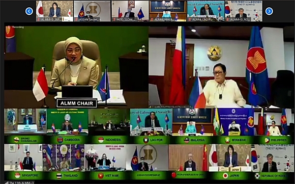 Việt Nam tham dự trực tuyến Hội nghị Bộ trưởng Lao động ASEAN và ASEAN+3