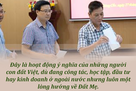 Nghĩa tình người Việt ở nước ngoài với đồng bào miền Trung