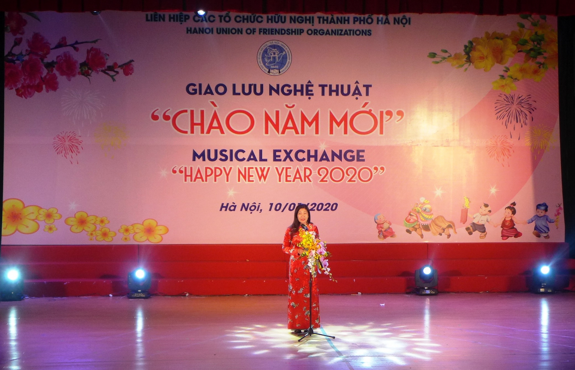 haufo to chuc giao luu nghe thuat chao mung nam moi 2020