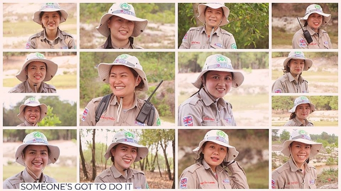 nhung nu anh hung tham lang ngay ngay ra pha bom min tai quang tri