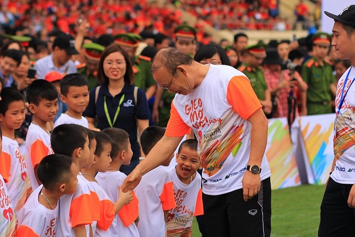 gieo uoc mo cho con tre cung thay park hang seo