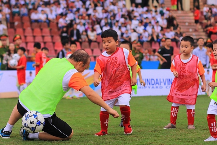 gieo uoc mo cho con tre cung thay park hang seo