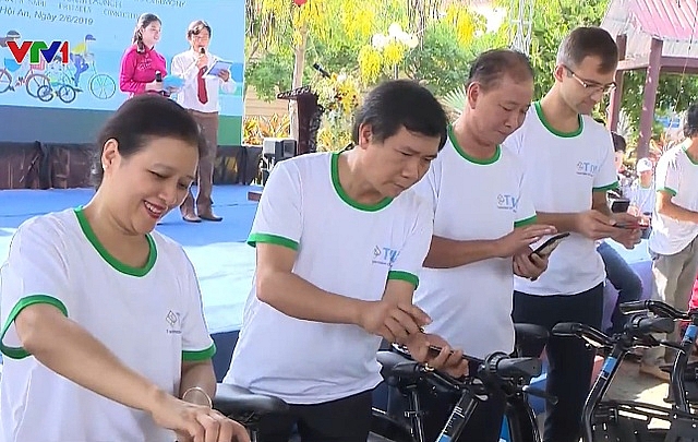 chu tich vufo khanh thanh he thong chia se xe dap o hoi an