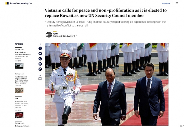 hang loat bao quoc te dua tin viet nam trung cu vao hdba