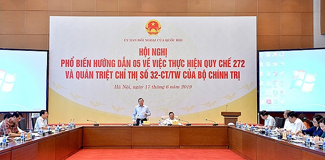 tiep tuc nang cao hieu qua hoat dong doi ngoai cua quoc hoi