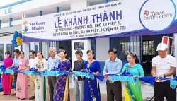 Sunflower Mission tài trợ trên 600 triệu đồng cải tạo trường học tại Bến Tre