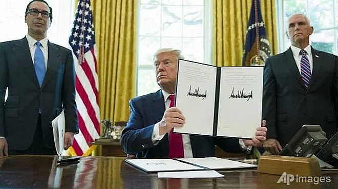 tt trump de doa xoa so iran goi nha trang la thieu nang tri tue