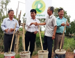 Tổ chức Espérance ACTI (Thụy Sĩ) xây cầu giúp dân tại vùng sông nước Long An