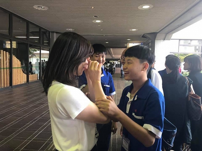 12 hoc sinh viet nam voi 5 ngay tham huu nghi nhat ban