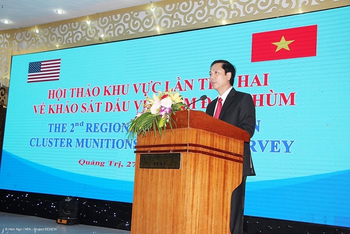 hoi thao khu vuc ve khao sat dau vet bom dan chum lan dau tien to chuc tai quang tri